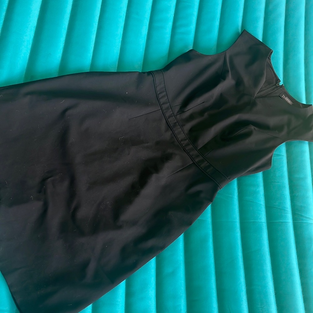 Black sleeveless dress, size 6